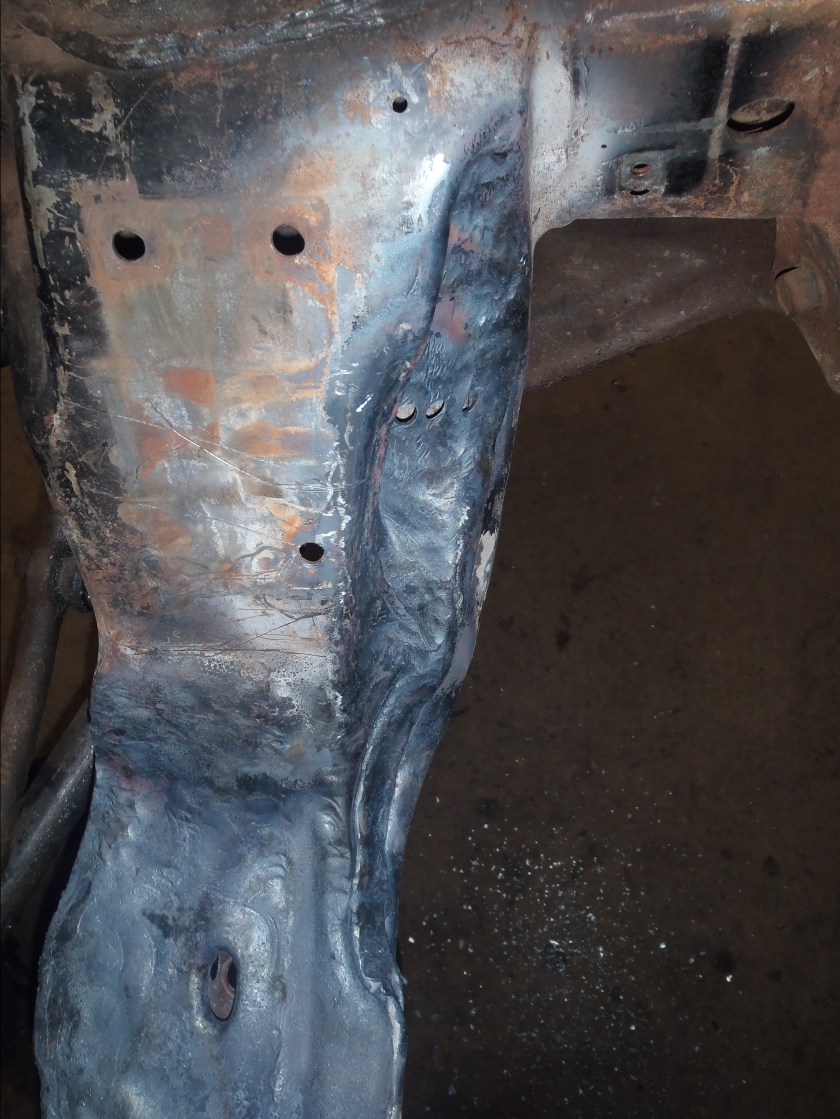 Front Cross Member - Right Side Modified